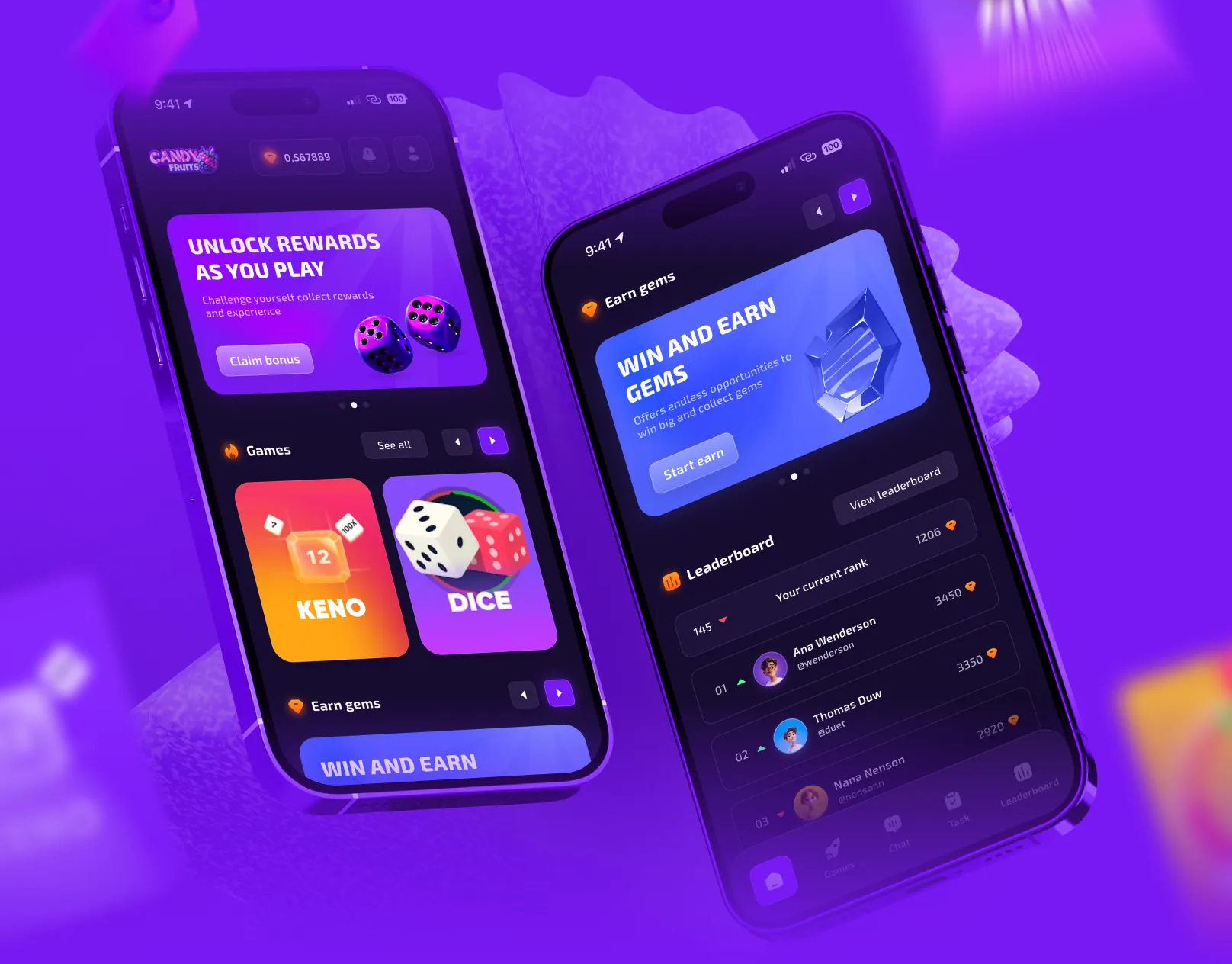 手机屏幕显示线上赌博app界面，炫彩老虎机与奖金符号